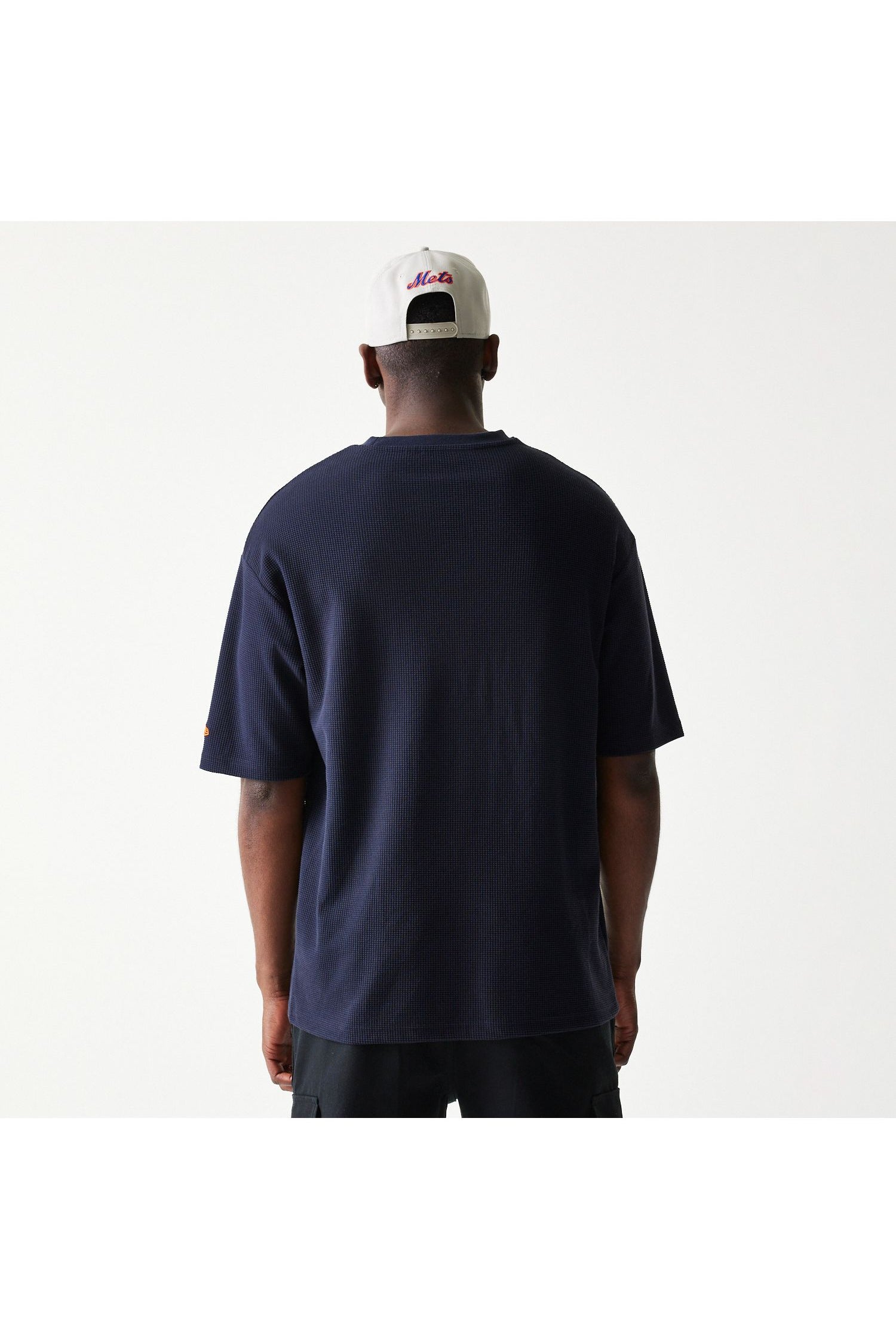 MLB WAFFLE OS TEE חולצת טי שרט אוברסייז שרוול קצר בד וואפל - Butterfly Sneakers