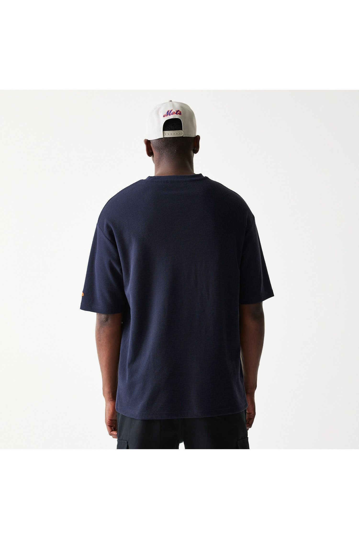 MLB WAFFLE OS TEE חולצת טי שרט אוברסייז שרוול קצר בד וואפל - Butterfly Sneakers