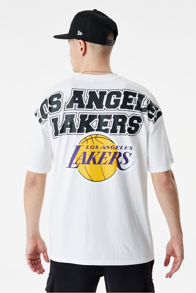 חולצת טי שירט שרוול קצר OS LAKERS - Butterfly Sneakers