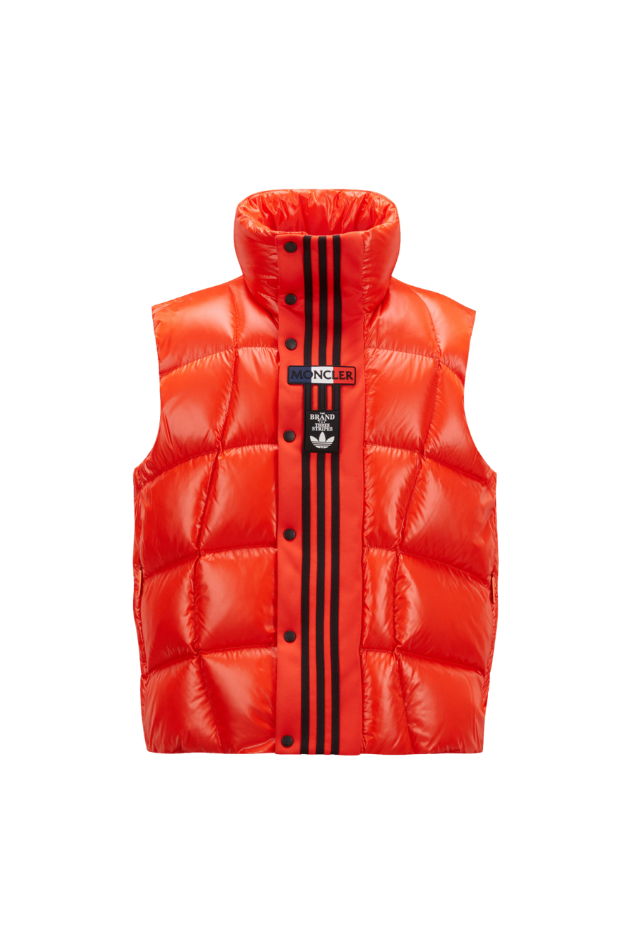 Moncler x adidas Originals Bozon Adibreak Vest - Solar Red - Butterfly Sneakers