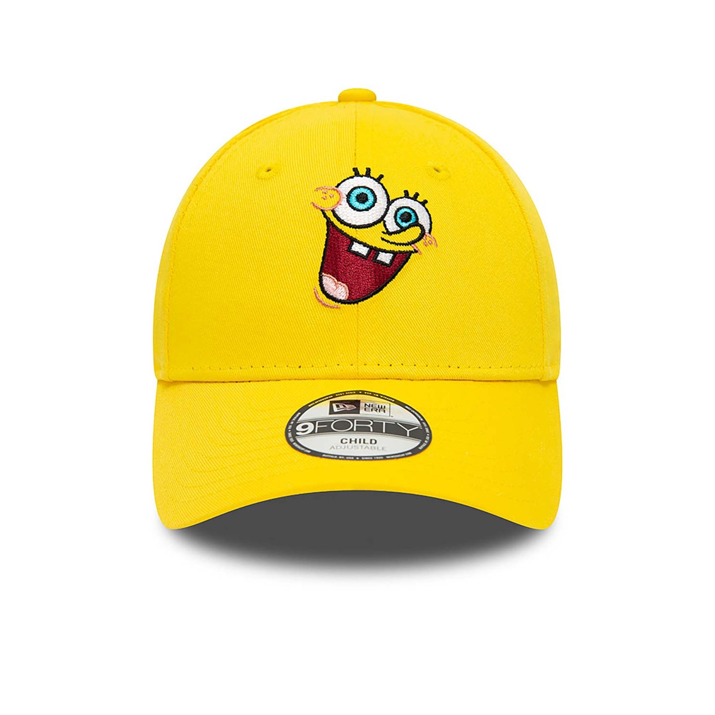 NEW ERA Spongebob Squarepants Youth Nickelodeon Yellow 9FORTY Adjustable Cap
