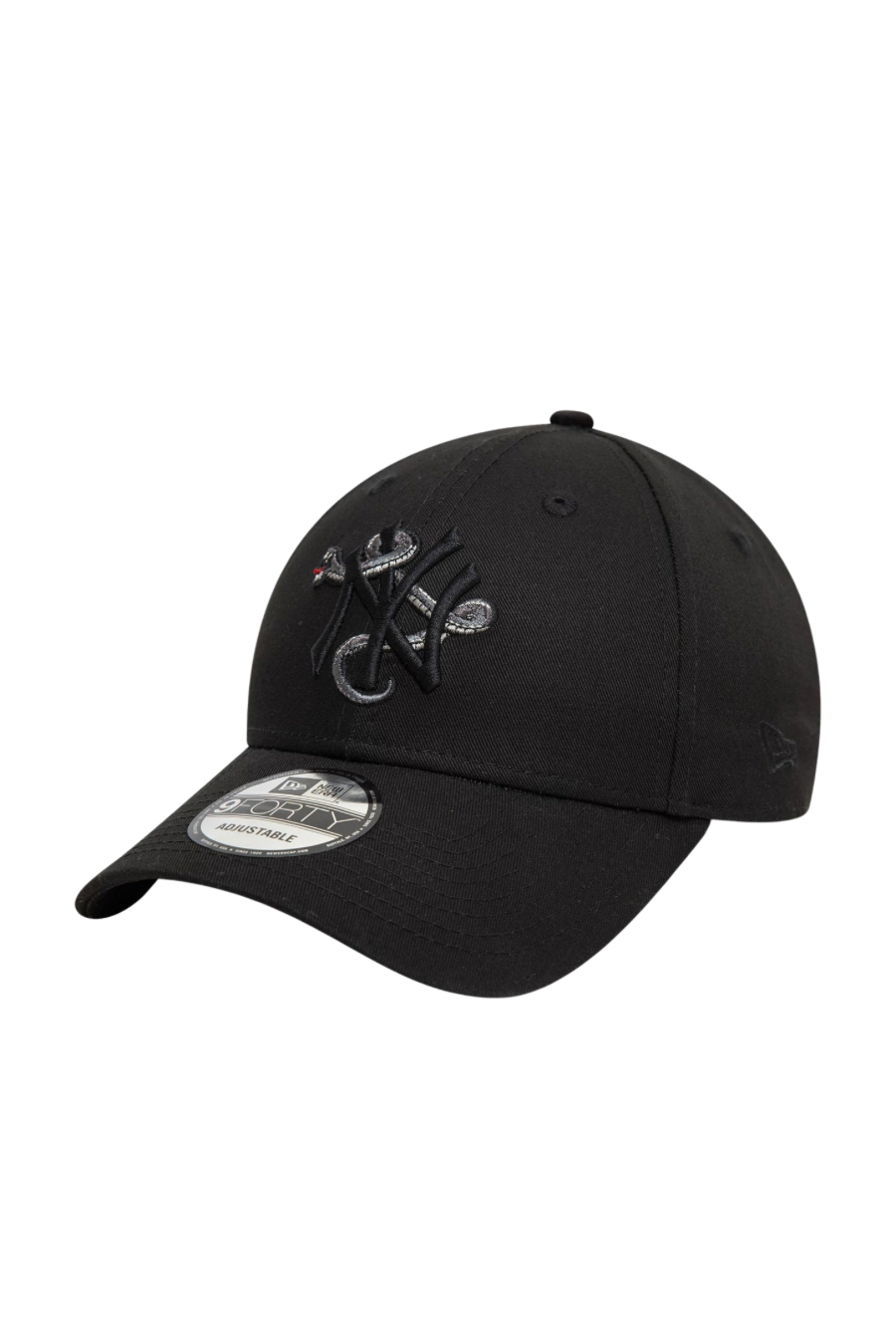 New York Yankees MLB Icon Black 9FORTY Adjustable Cap - Butterfly Sneakers
