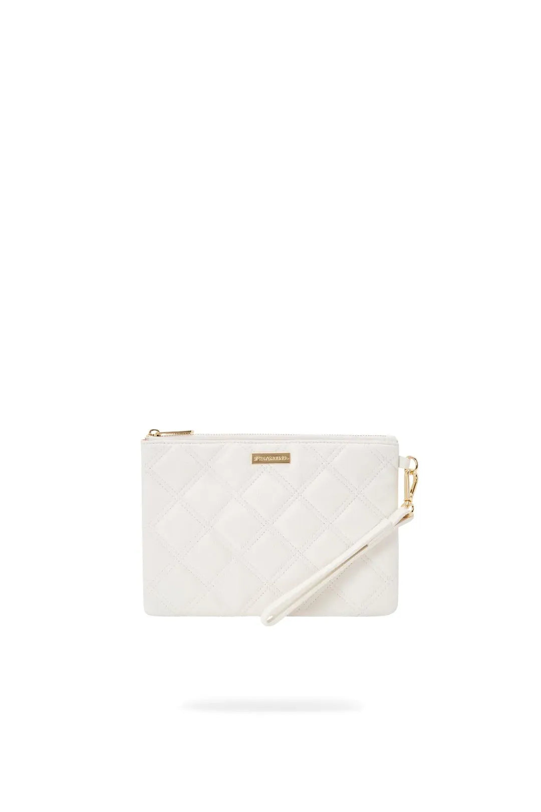 SPRAYGROUND RIVIERA WHITE GOLD CROSS OVER CLUTCH - Butterfly Sneakers