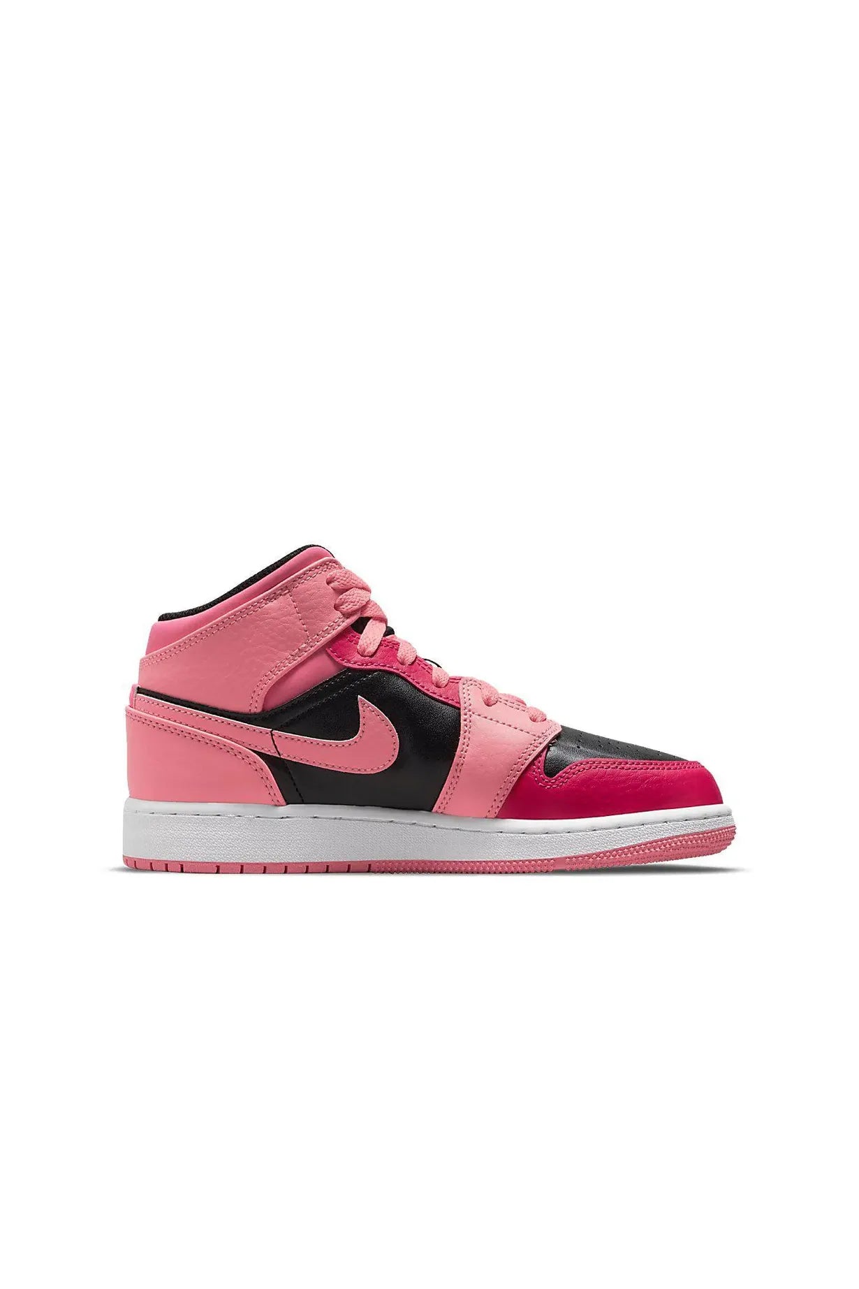 Jordan 1 Mid Coral Chalk GS - Butterfly Sneakers