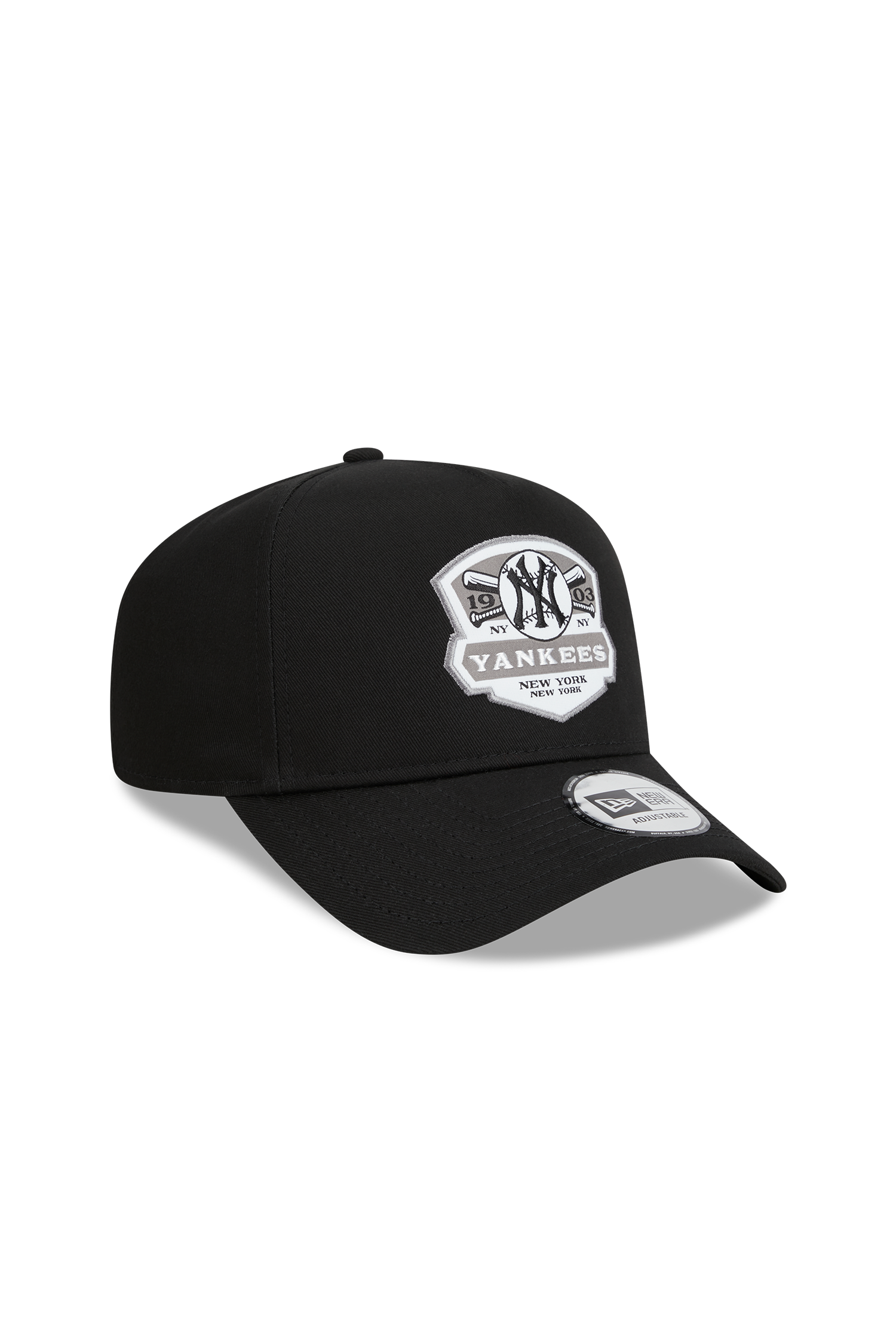 NEW ERA New York Yankees MLB Patch Black A-Frame Trucker Cap - Butterfly Sneakers
