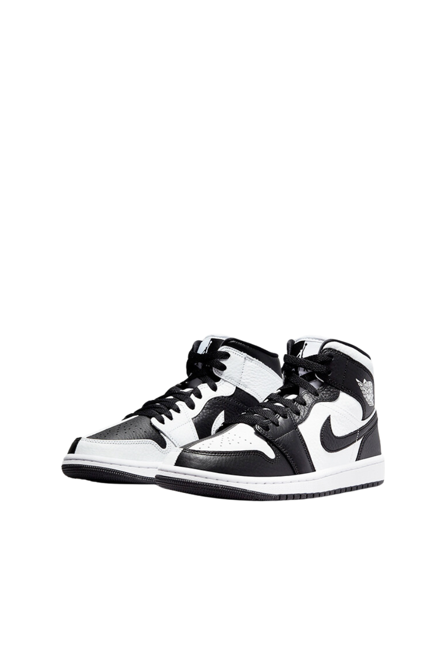 Jordan 1 Mid Split Black White - Butterfly Sneakers