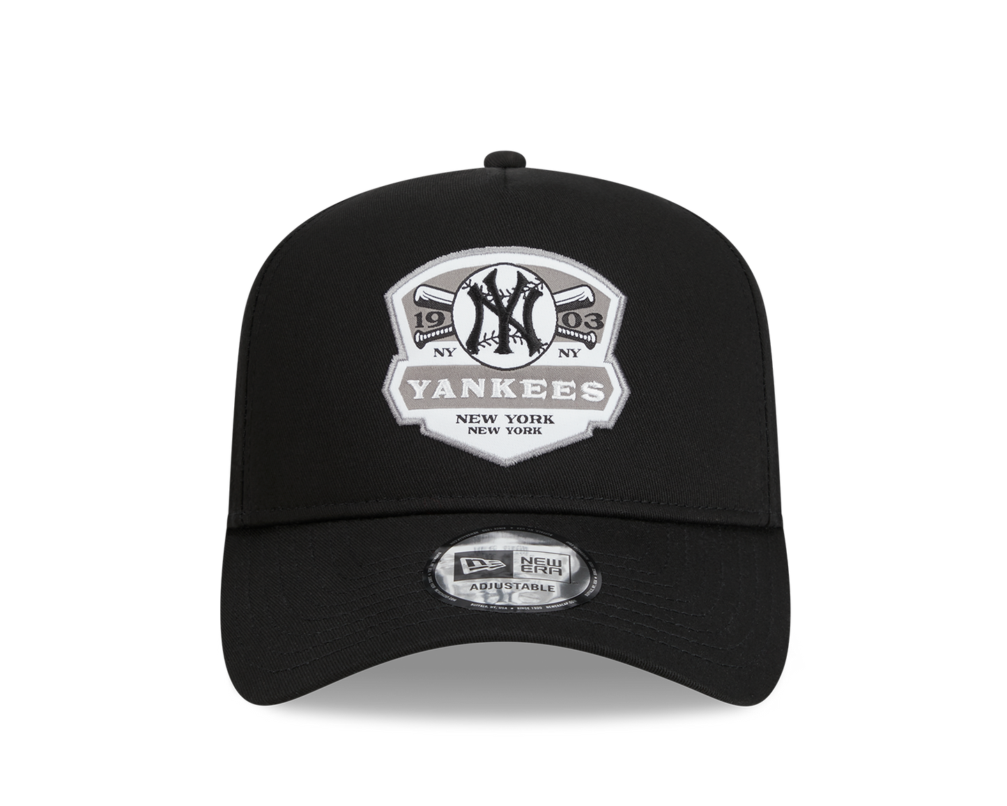 NEW ERA New York Yankees MLB Patch Black A-Frame Trucker Cap