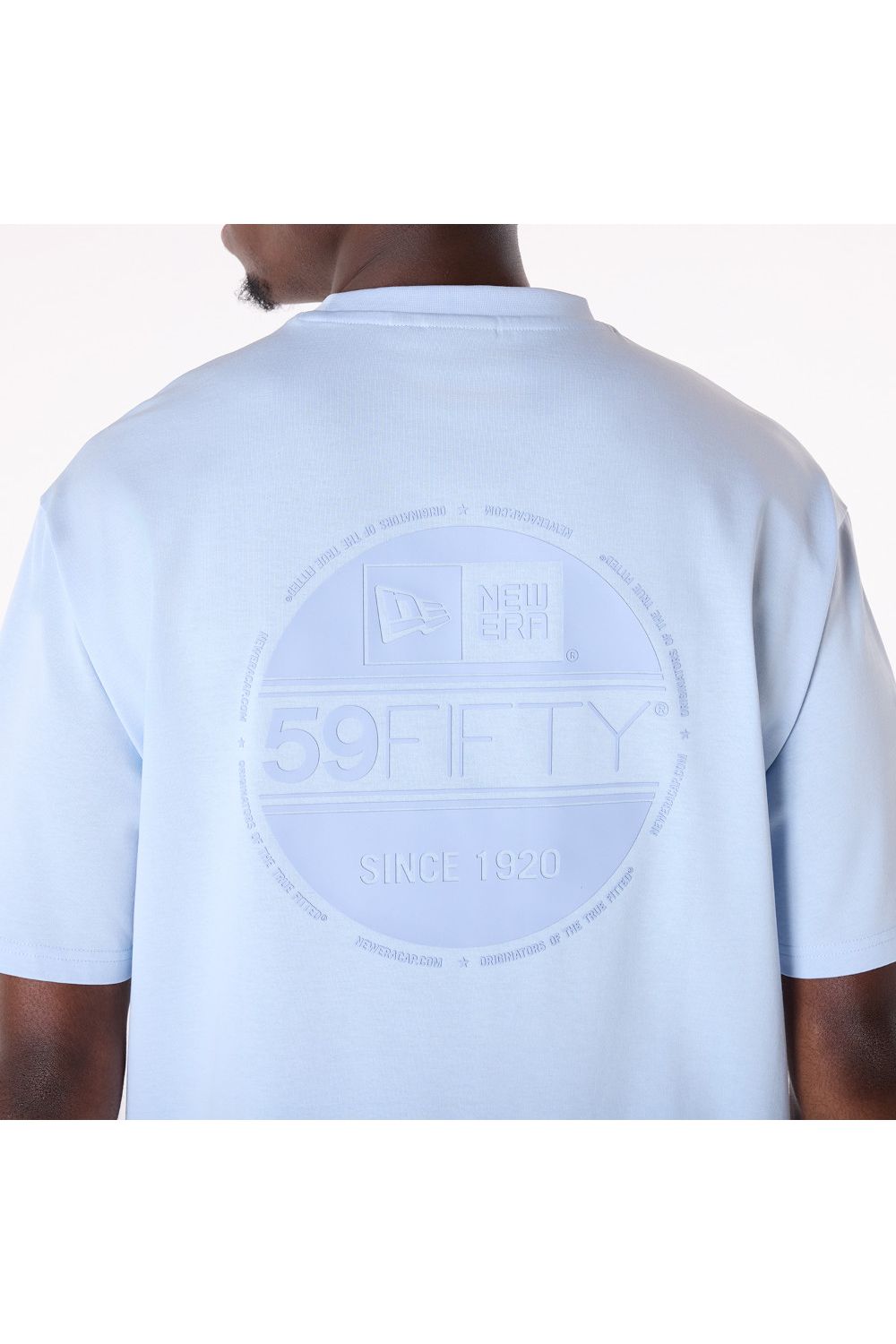 Pastel Blue OS חולצת טי שרט שרוול קצר - Butterfly Sneakers