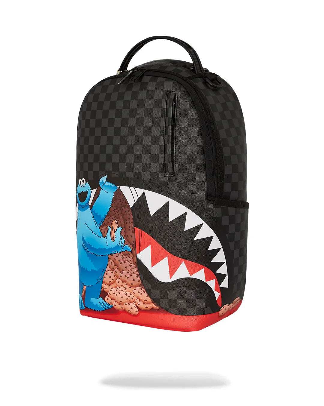 SESAME STREET COOKIE MONSTER SNEAKING A BITE DLXSV BACKPACK