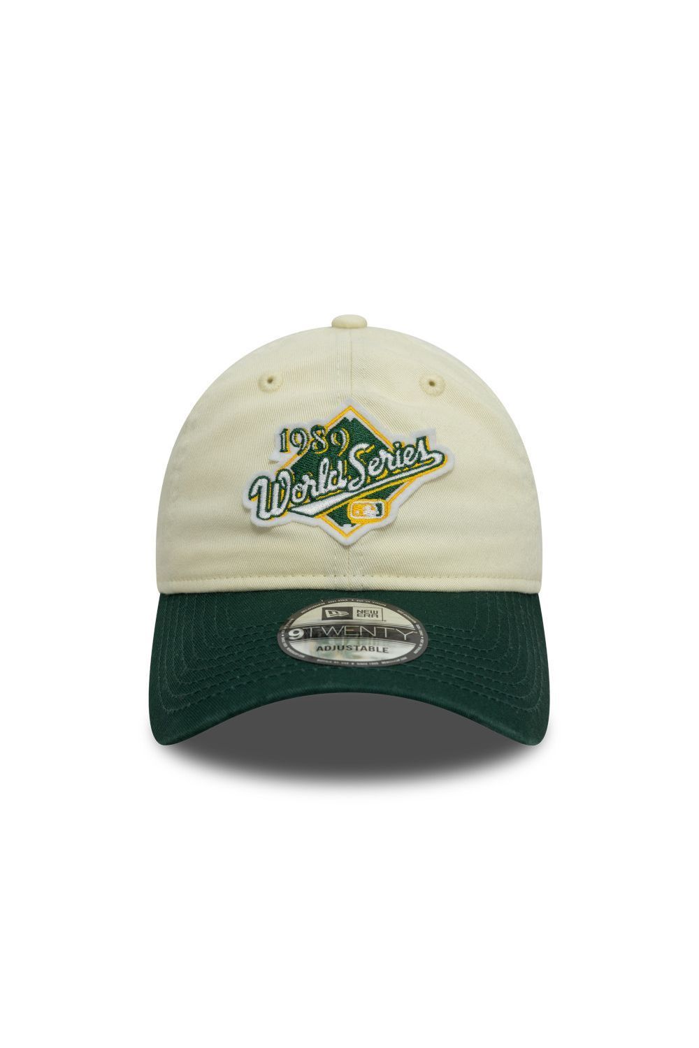 Oakland Athletics World Series Patch Cream 9TWENTY Adjustable Cap - Butterfly Sneakers
