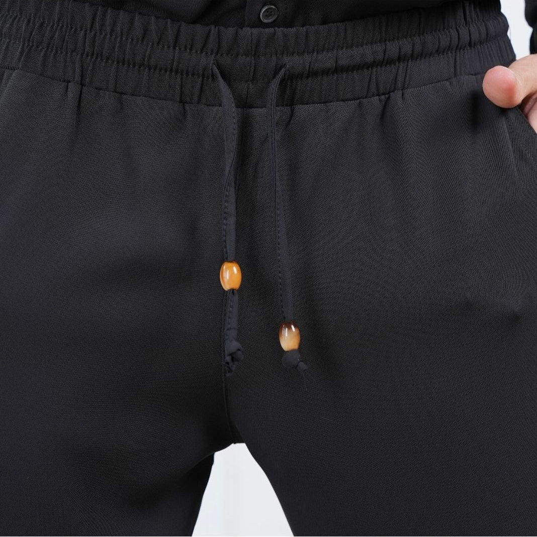 Elegant New York Pants - Black - Butterfly Sneakers