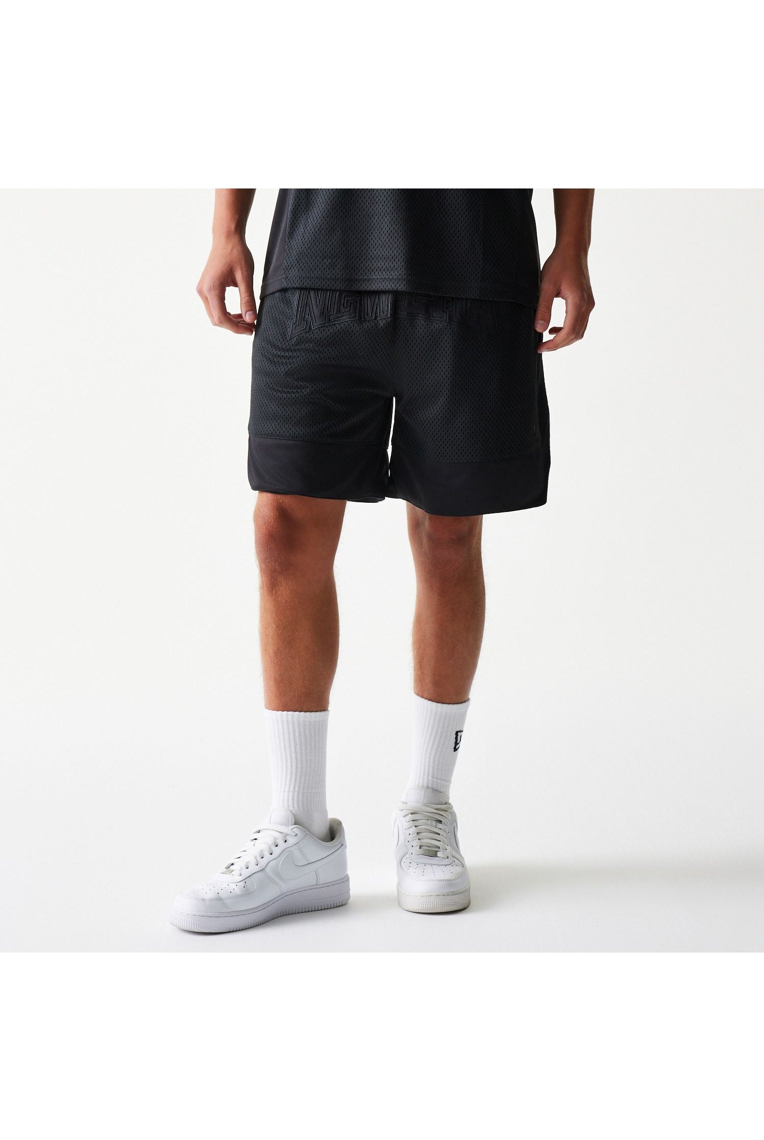 MESH SHORTS BLK מכנסיים קצרים - Butterfly Sneakers