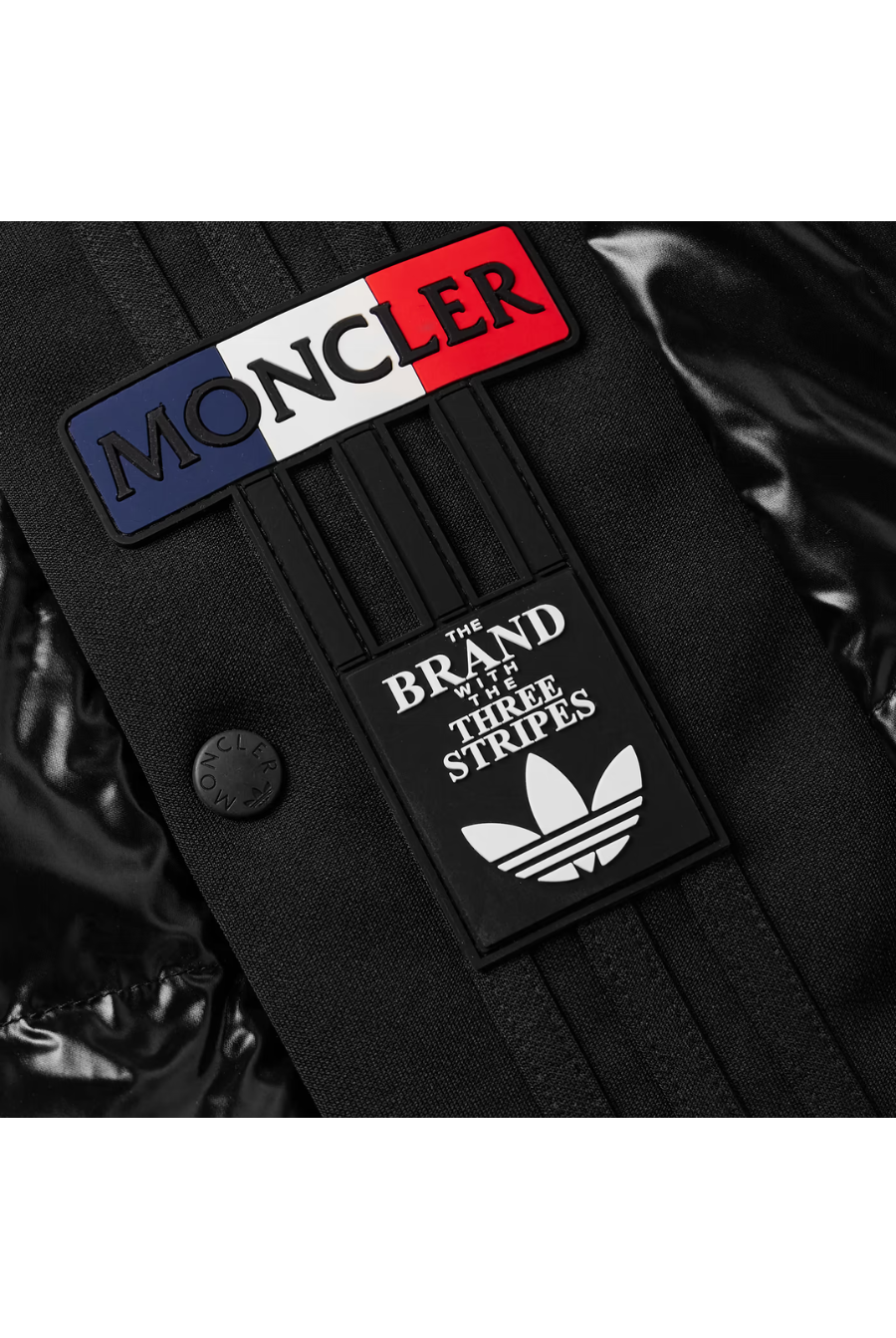 Moncler x adidas Down-Filled Bermuda Shorts Black - Butterfly Sneakers