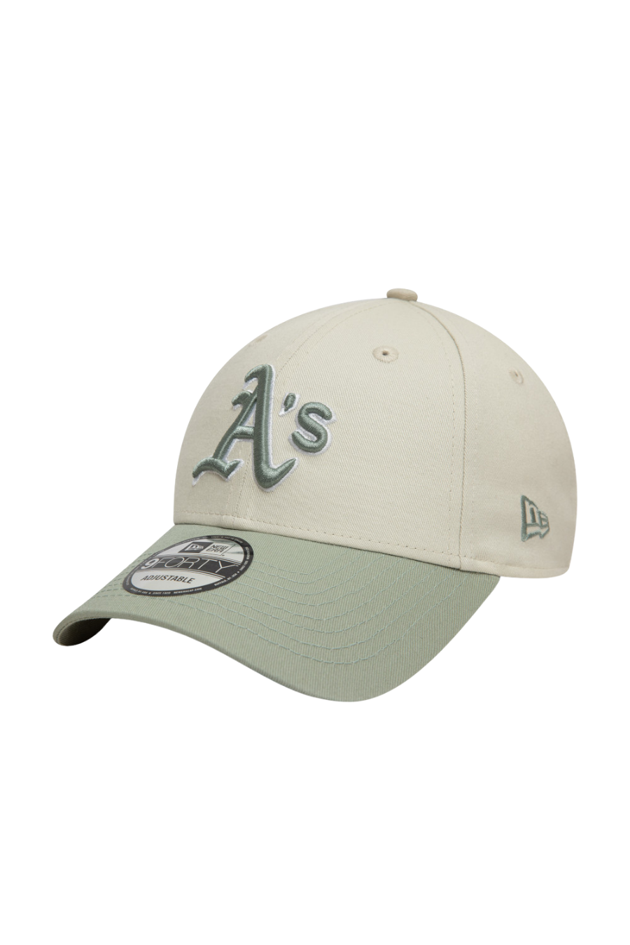 Oakland Athletics World Series Patch Cream 9FORTY Adjustable Cap - Butterfly Sneakers