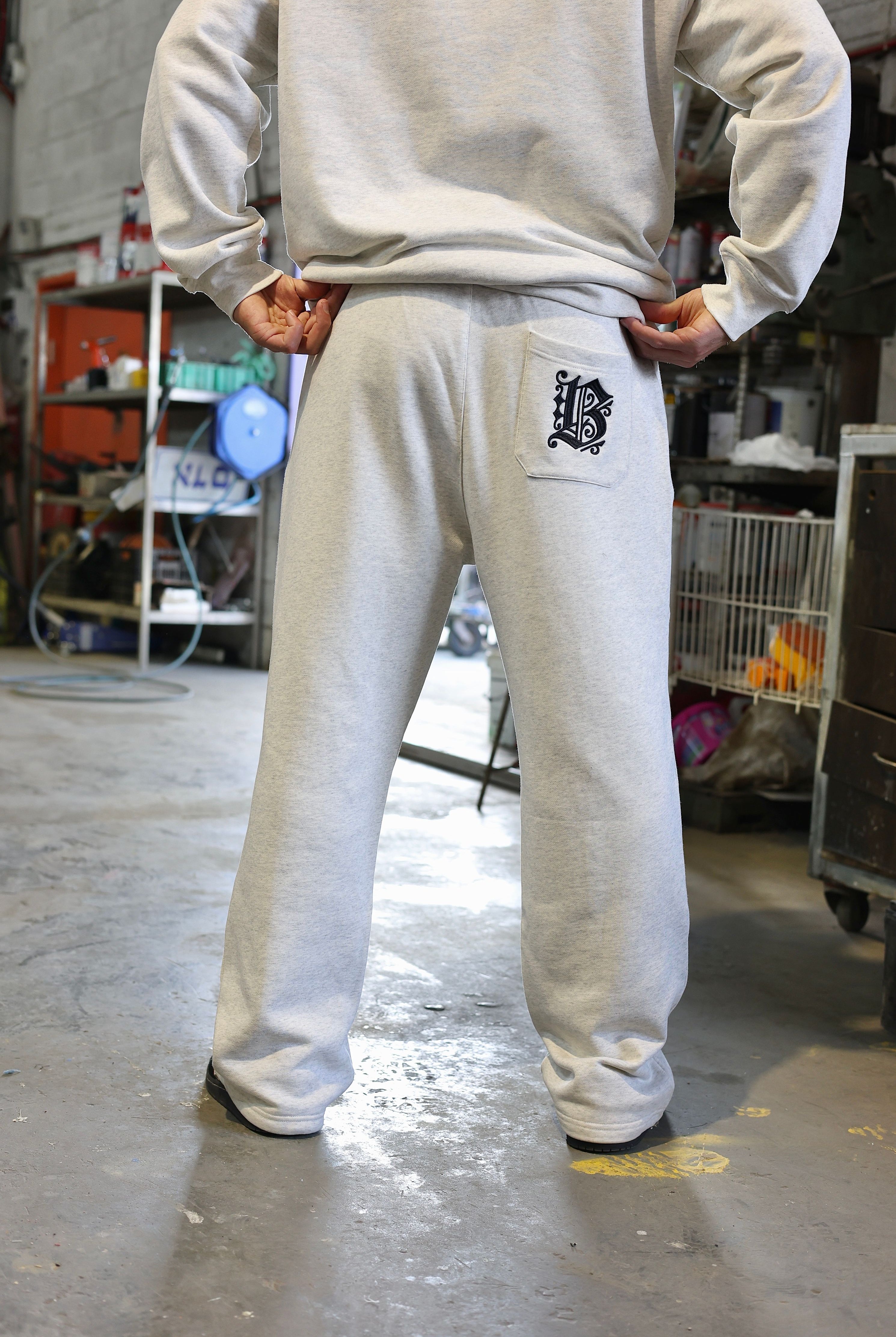 מכנסיים OS BUTTERFLY DRW עם רקמה - Butterfly Sneakers