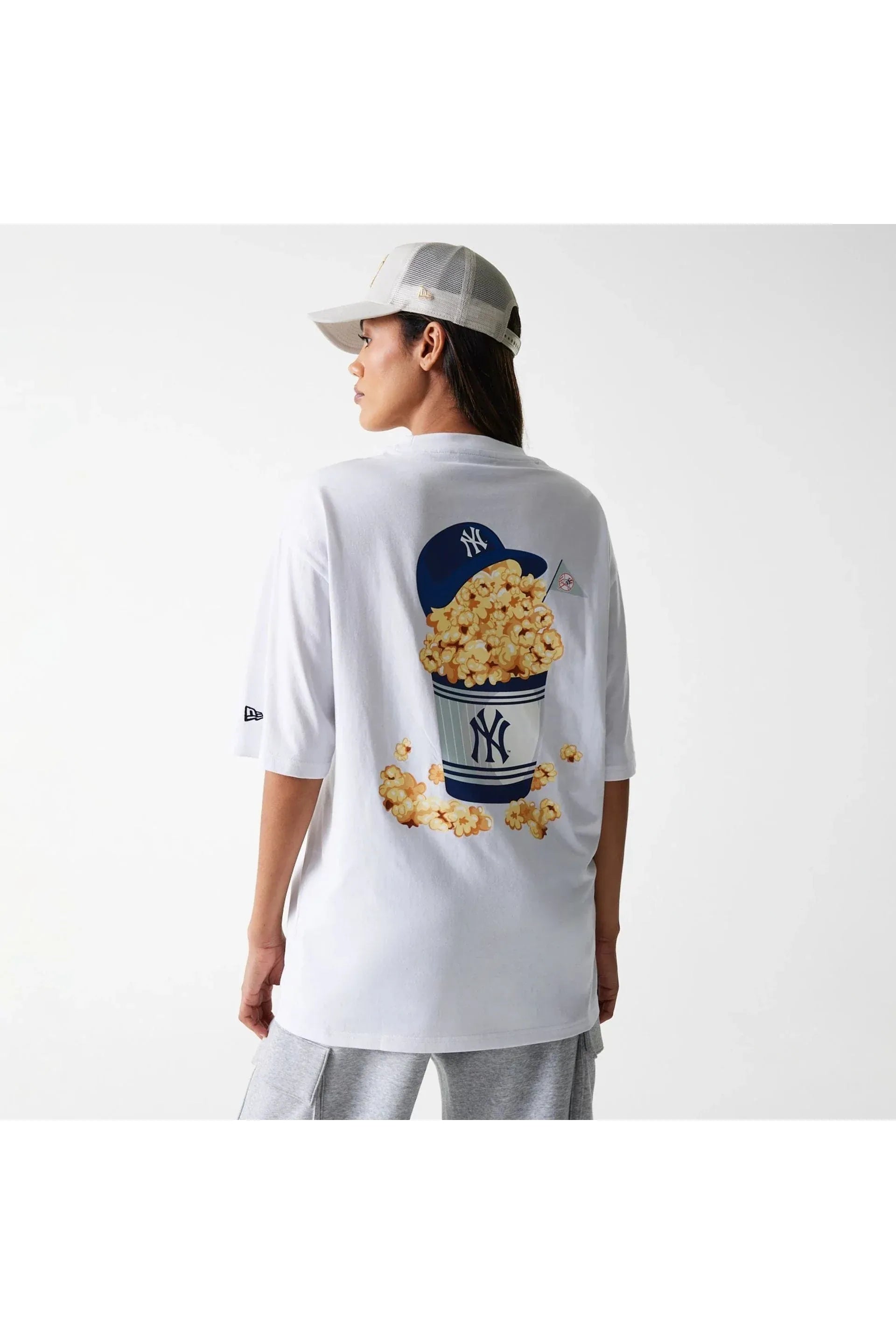 MLB POPCORN חולצת טי שירט שרוול קצר - Butterfly Sneakers