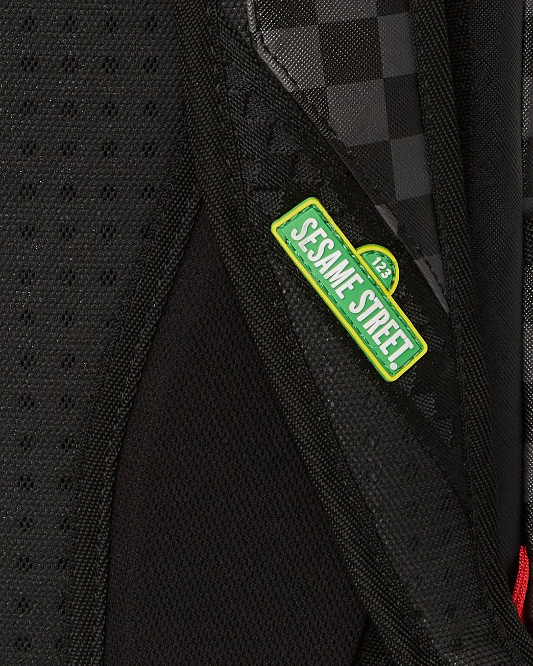 SESAME STREET COOKIE MONSTER SNEAKING A BITE DLXSV BACKPACK