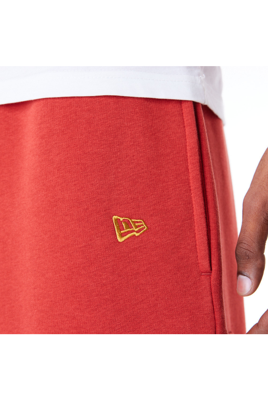 New Era Cargo Joggers Script Red Fleece - Butterfly Sneakers
