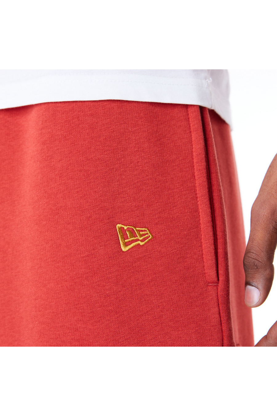 New Era Cargo Joggers Script Red Fleece - Butterfly Sneakers