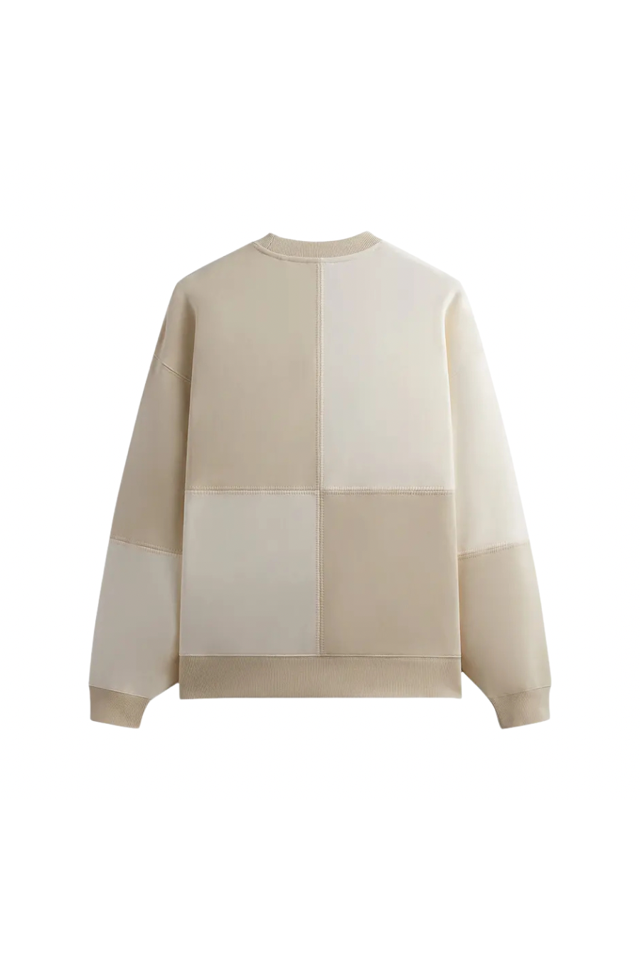 Kith Multi Panelled Nelson Crewneck Sandrift - Butterfly Sneakers