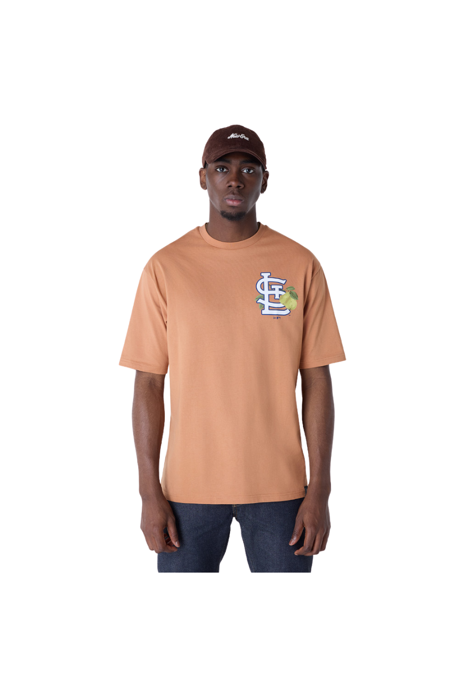 St. Louis Cardinals MLB Fruit Dark Beige T-Shirt - Butterfly Sneakers