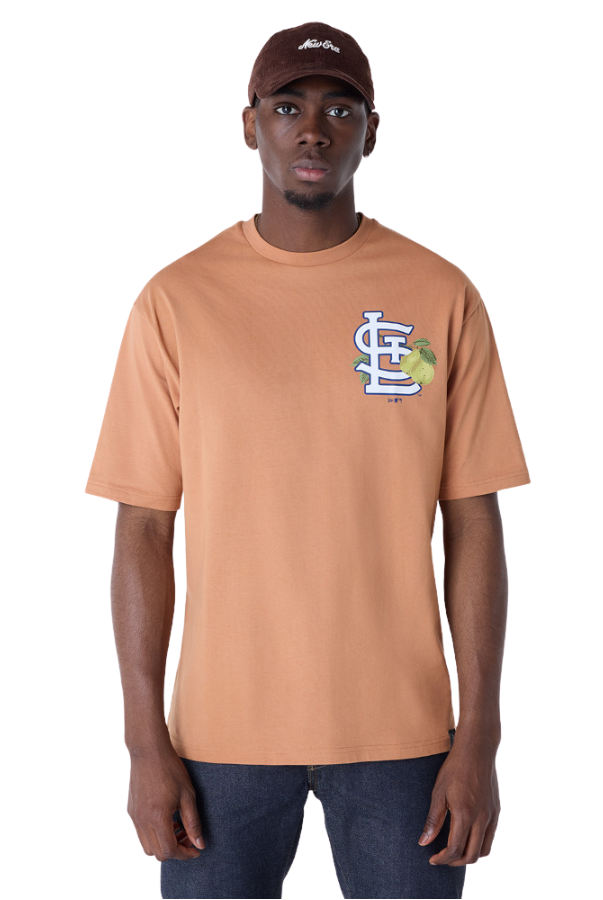 St. Louis Cardinals MLB Fruit Dark Beige T-Shirt - Butterfly Sneakers