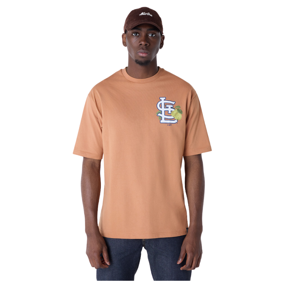 St. Louis Cardinals MLB Fruit Dark Beige T-Shirt - Butterfly Sneakers