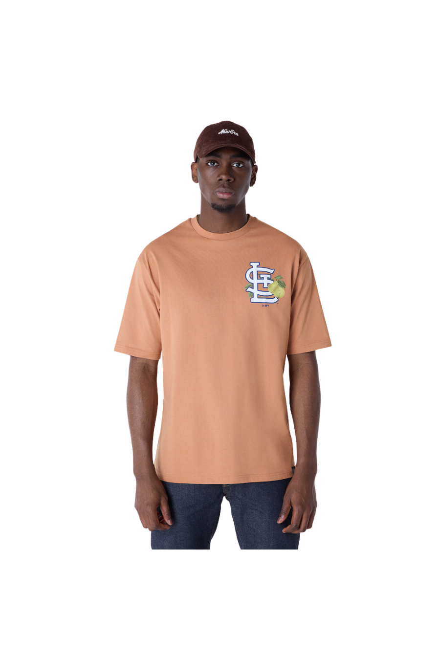 St. Louis Cardinals MLB Fruit Dark Beige T-Shirt - Butterfly Sneakers