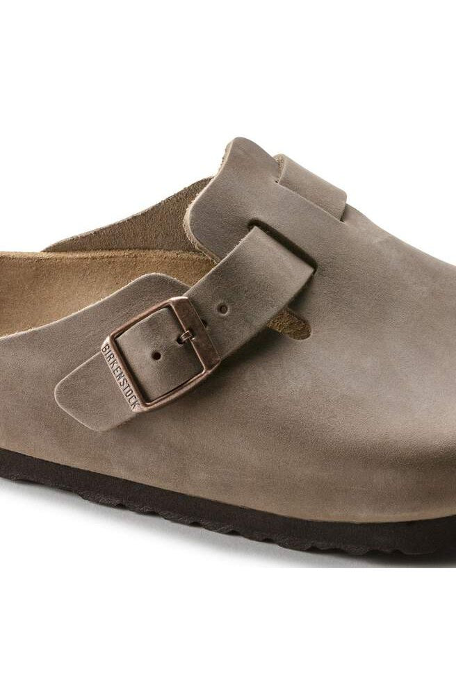 Birkenstok Boston Tabacco Brown כפכפי בירקנשטוק בוסטון יוניסקס חום טבק - Butterfly Sneakers