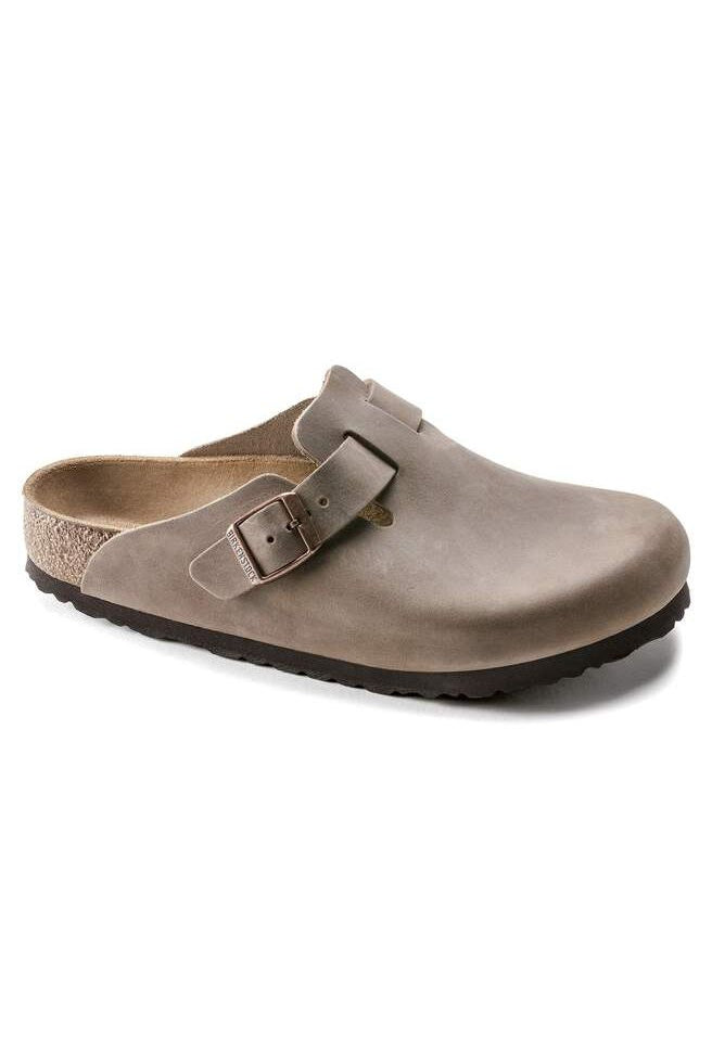 Birkenstok Boston Tabacco Brown כפכפי בירקנשטוק בוסטון יוניסקס חום טבק - Butterfly Sneakers