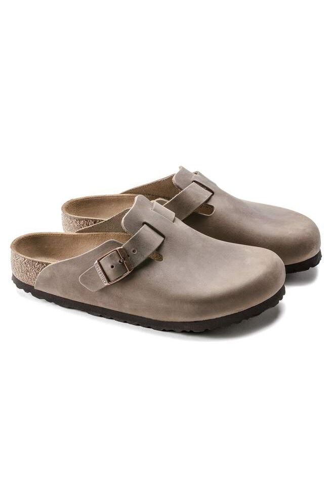 Birkenstok Boston Tabacco Brown כפכפי בירקנשטוק בוסטון יוניסקס חום טבק - Butterfly Sneakers