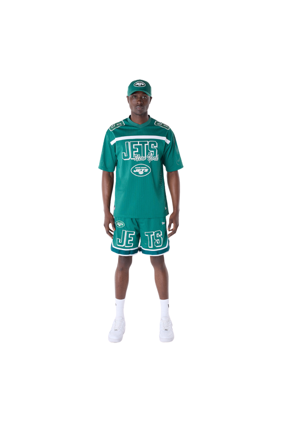 New York Jets NFL Mesh Green T-Shirt New Era - Butterfly Sneakers