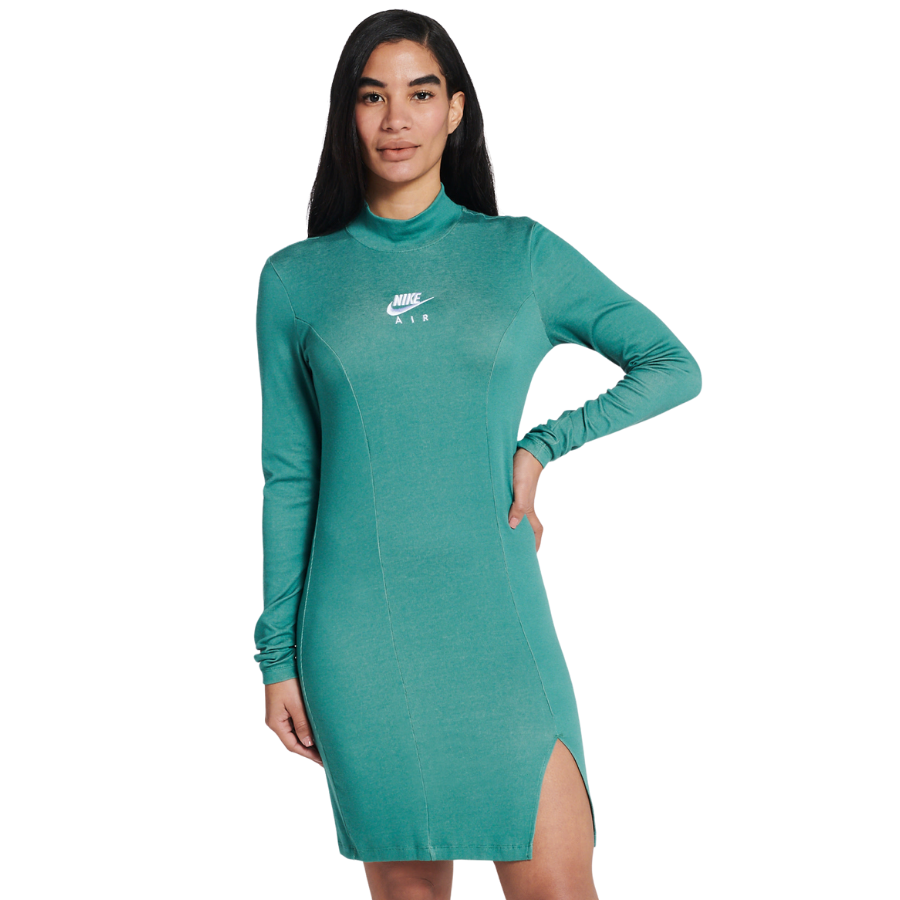 Nike long sleeve sheath dress best sale