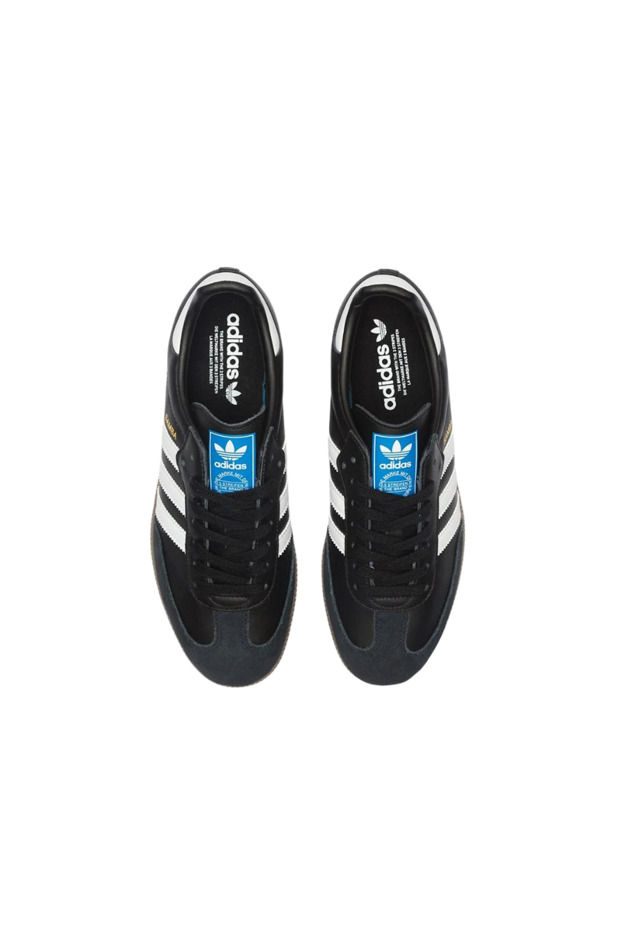 ADIDAS SAMBA OG SHOES black white gum - Butterfly Sneakers