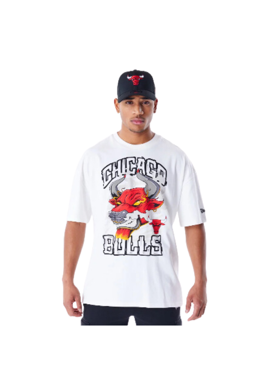 חולצת טי שירט שרוול קצר BULLS - Butterfly Sneakers