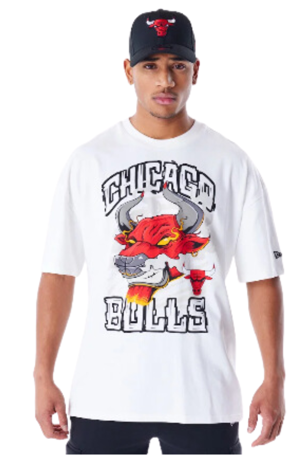 חולצת טי שירט שרוול קצר BULLS - Butterfly Sneakers
