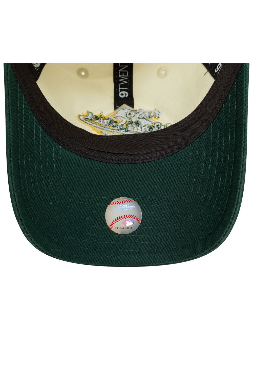 Oakland Athletics World Series Patch Cream 9TWENTY Adjustable Cap - Butterfly Sneakers