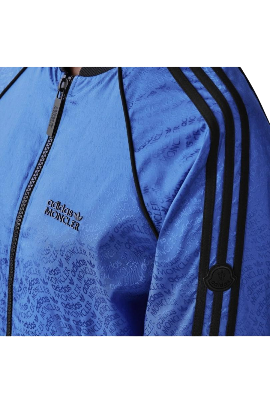 Moncler x adidas Originals Seelos Reversible Bomber Jacket - Royal Blue - Butterfly Sneakers