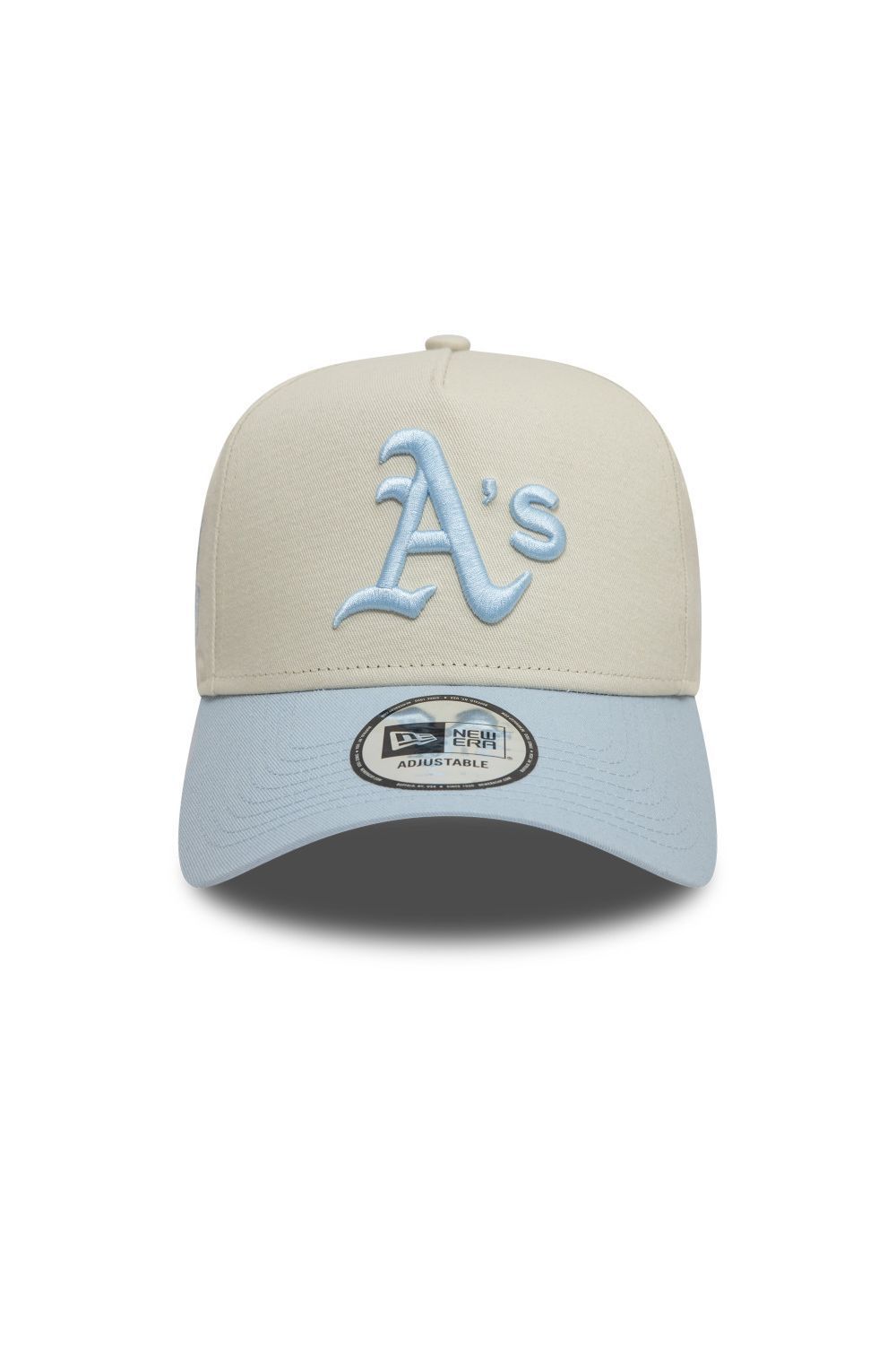 Oakland Athletics World Series Patch Cream 9FORTY A-Frame Adjustable Cap - Butterfly Sneakers