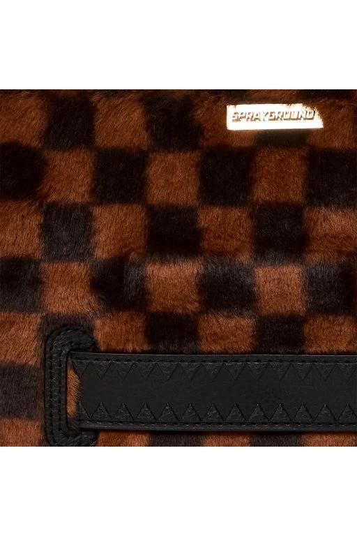 SPRAYGROUND FUR SHARKS IN PARIS CROSS-OVER CLUTCH - Butterfly Sneakers