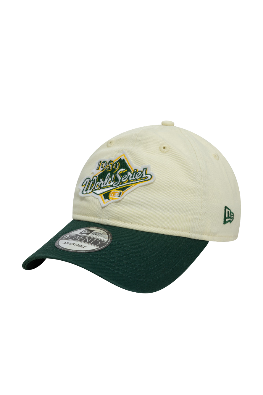 Oakland Athletics World Series Patch Cream 9TWENTY Adjustable Cap - Butterfly Sneakers