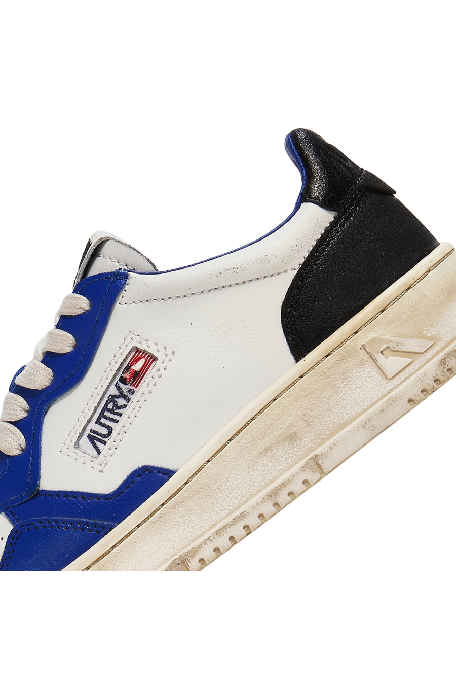 SUPER VINTAGE WHITE BLUE & BLACK סניקרס - Butterfly Sneakers