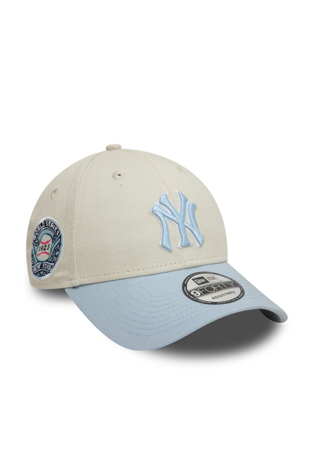 New York Yankees World Series Patch Cream 9FORTY Adjustable Cap - Butterfly Sneakers