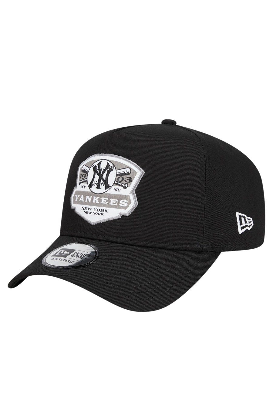 NEW ERA New York Yankees MLB Patch Black A-Frame Trucker Cap - Butterfly Sneakers