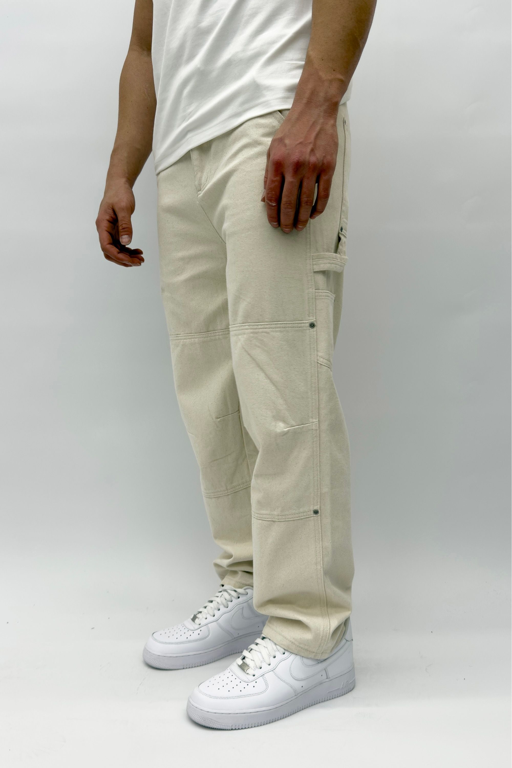 מכנס קרגו שמנת - Butterfly Sneakers