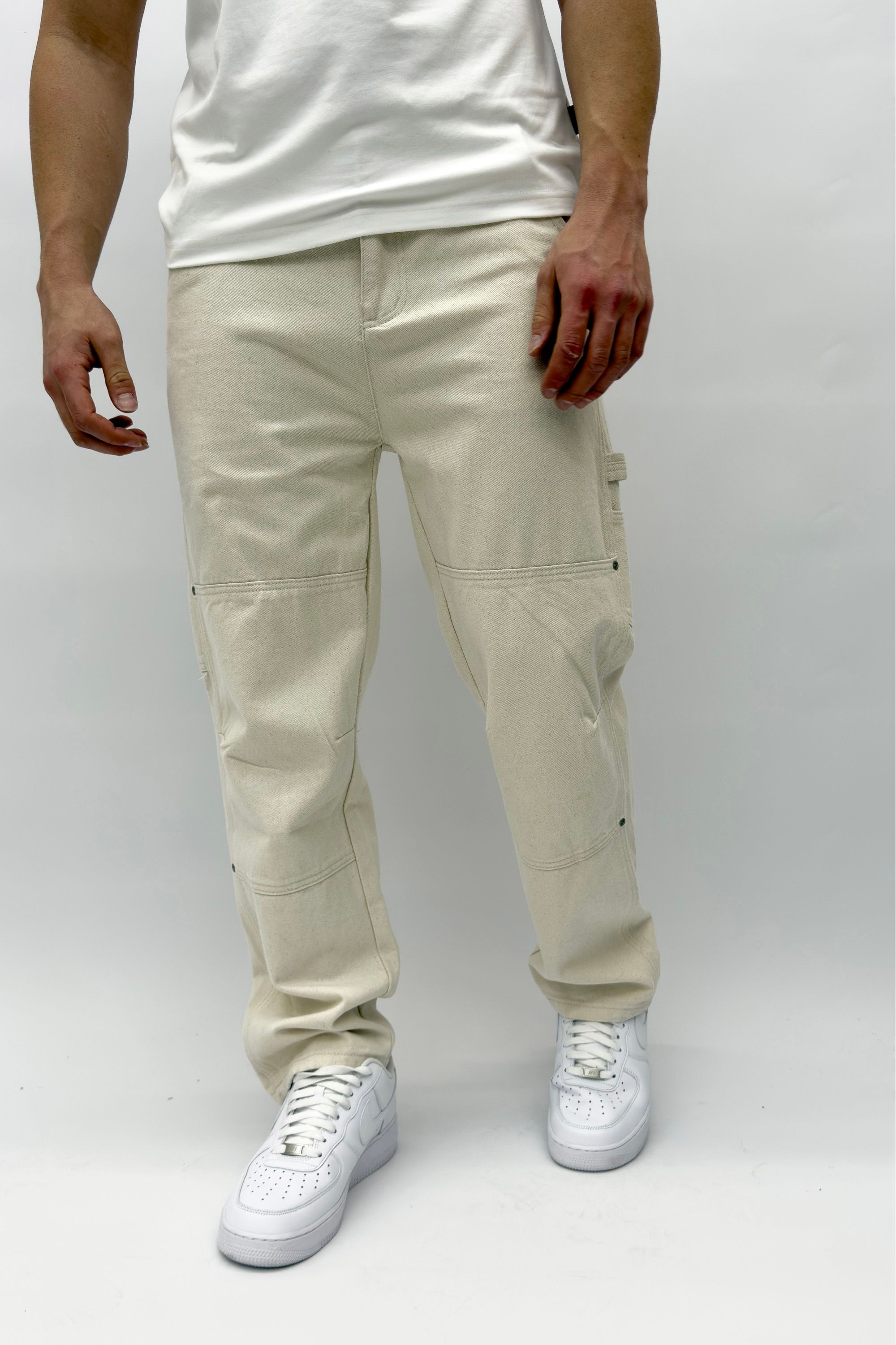 מכנס קרגו שמנת - Butterfly Sneakers