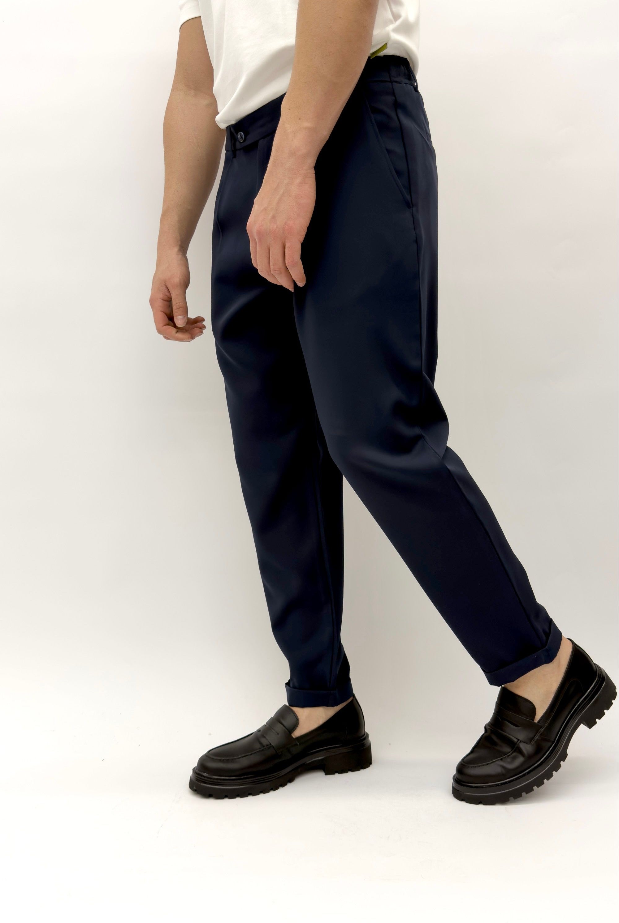 מכנס אלגנט - כחול - Butterfly Sneakers