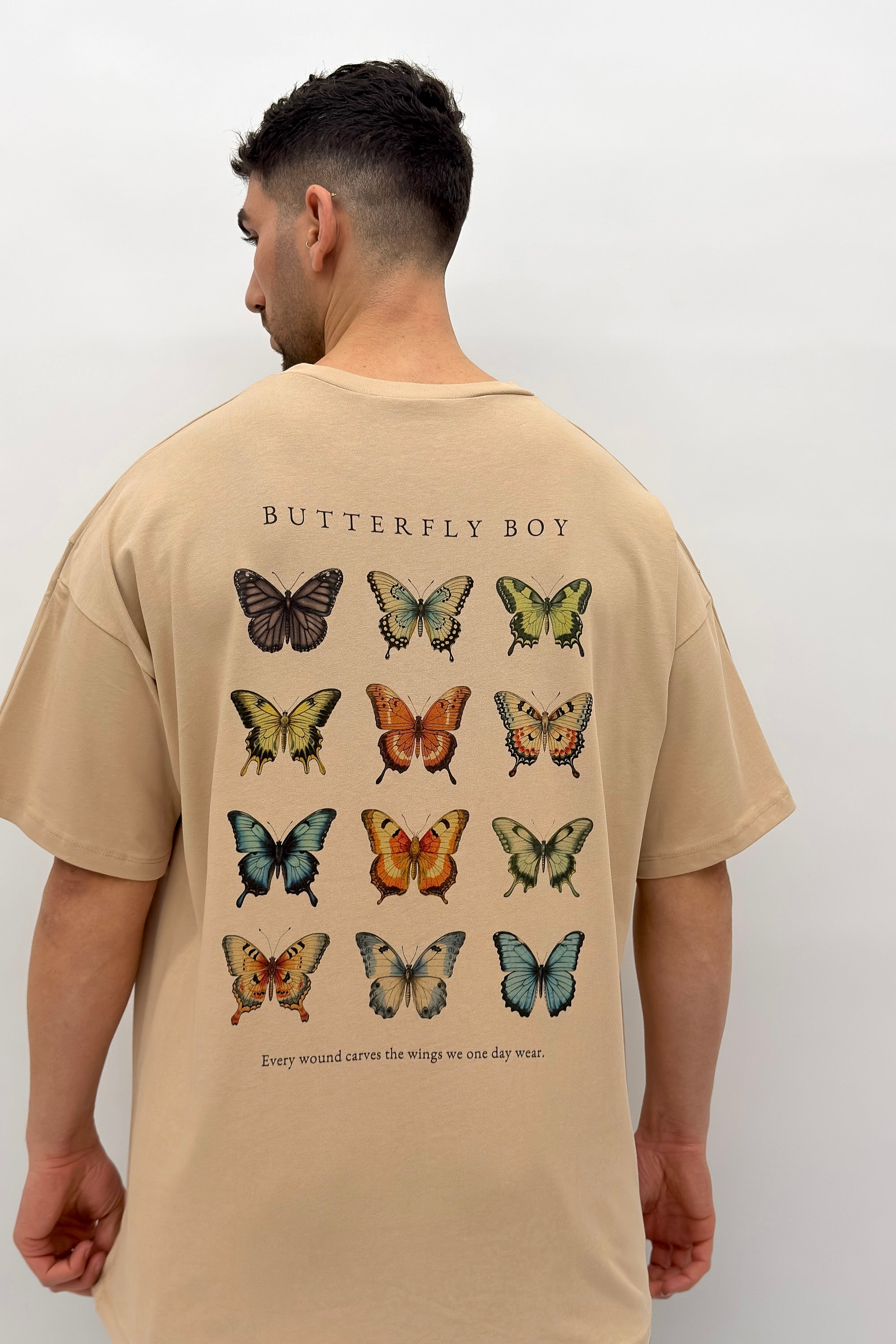 Butterfly Boy oversize T-Shirt Alps - Butterfly Sneakers