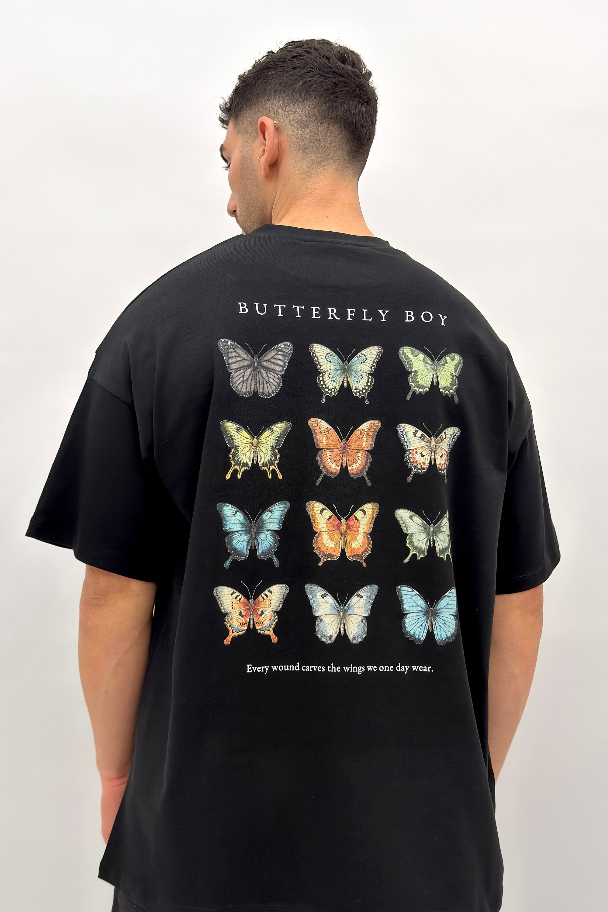 Butterfly Boy oversize T-Shirt Alps - Butterfly Sneakers