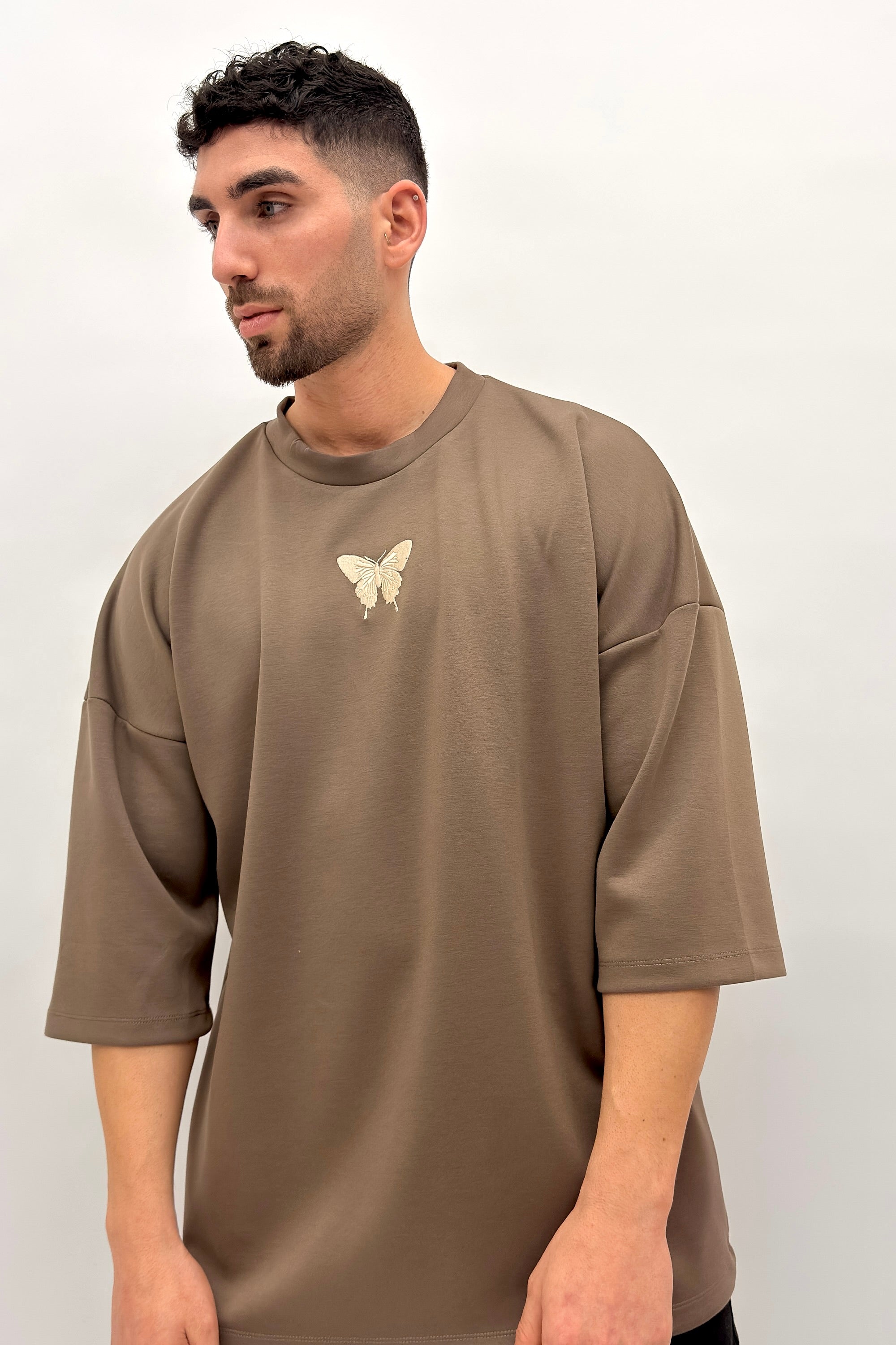 Butterfly Boy oversize + T Brown - Butterfly Sneakers